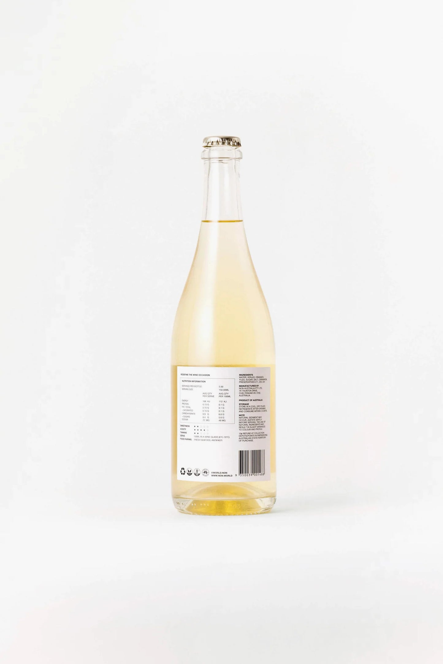NON3: TOASTED CINNAMON & YUZU