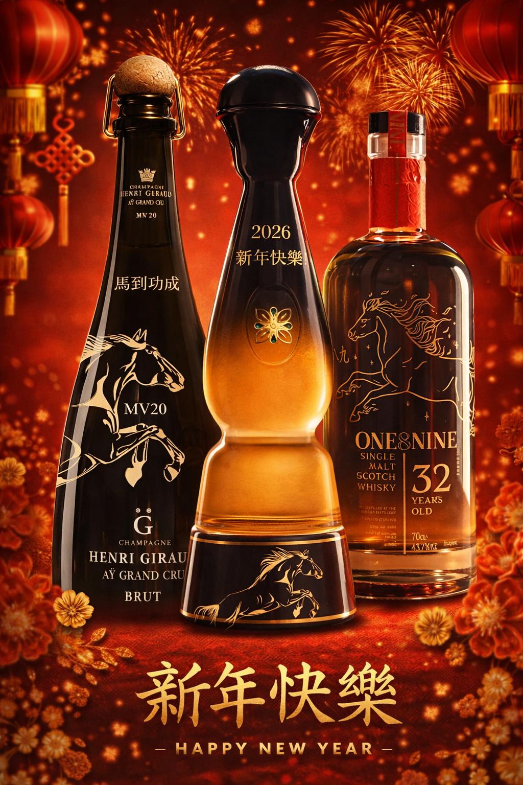 Clase Azul Tequila Gold - Lunar New Year Special