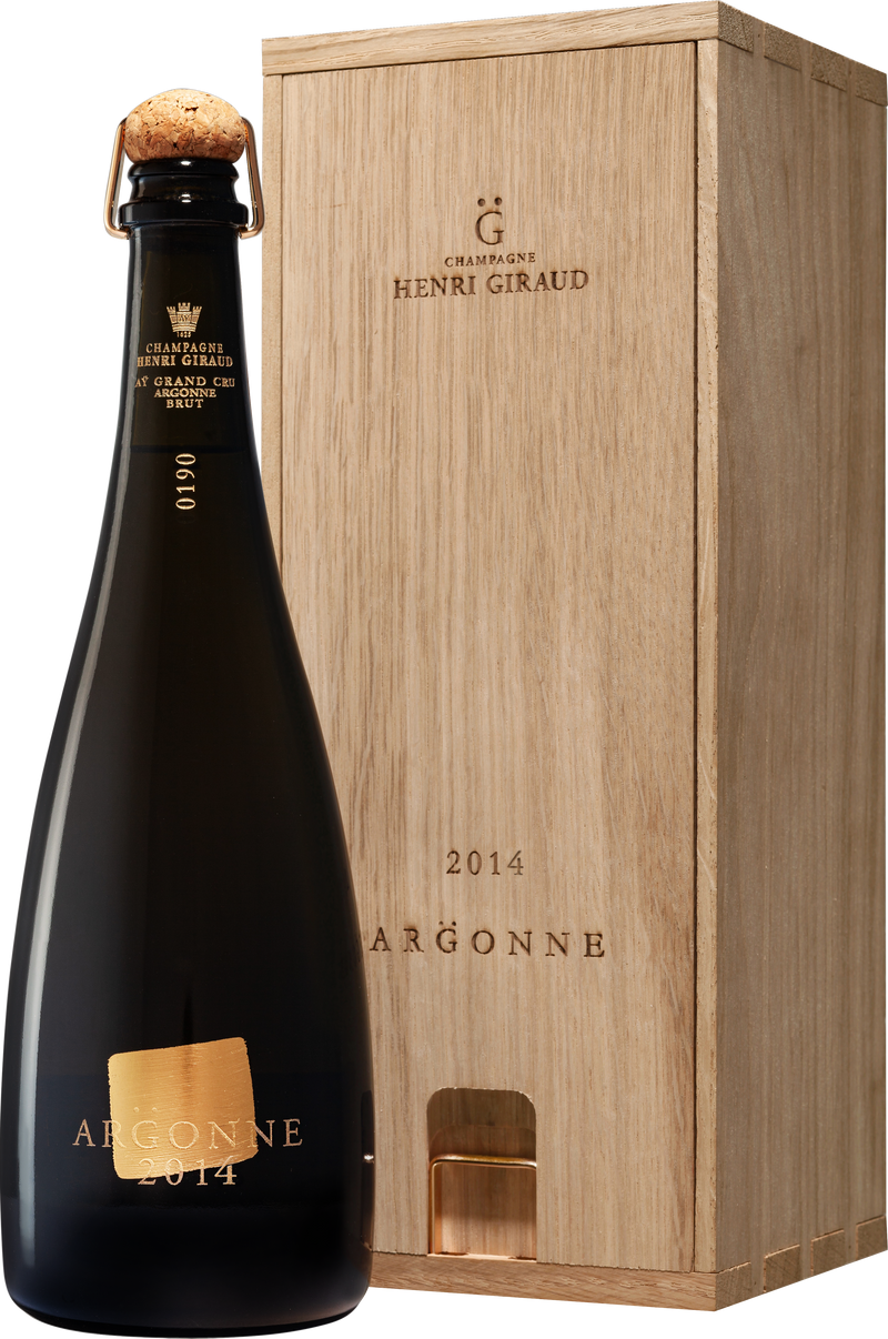 Henri Giraud Argonne 2014 Wooden Gift Box