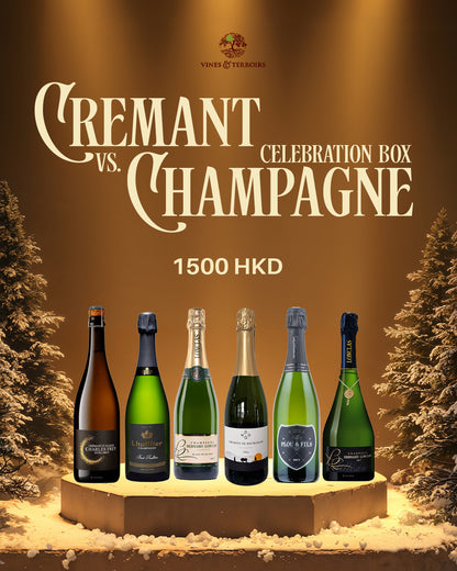 Cremant vs Champagne Celebration Box