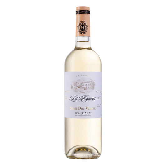 Chateau Les Riganes semi dry Bordeaux white 2023 (Mevushal)