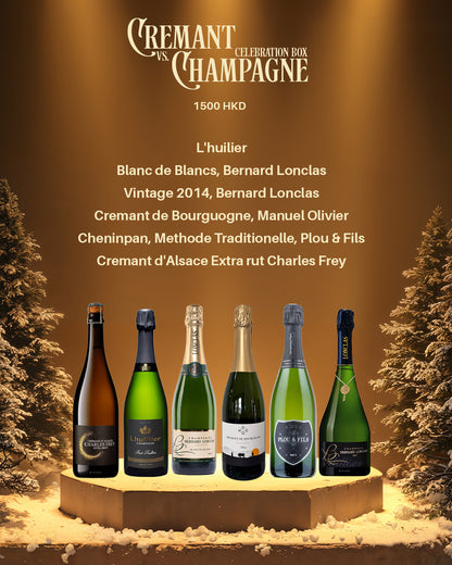 Cremant vs Champagne Celebration Box