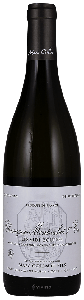 Marc Colin - "Les Vides-Bourses" Chassagne-Montrachet 1er Cru 2013
